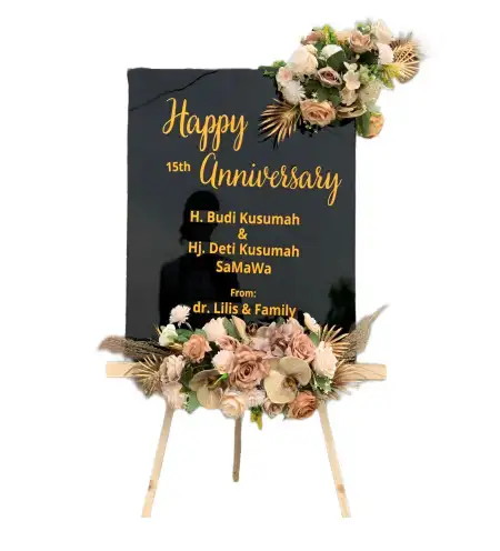 Papan Bunga Akrilik Way Bungur